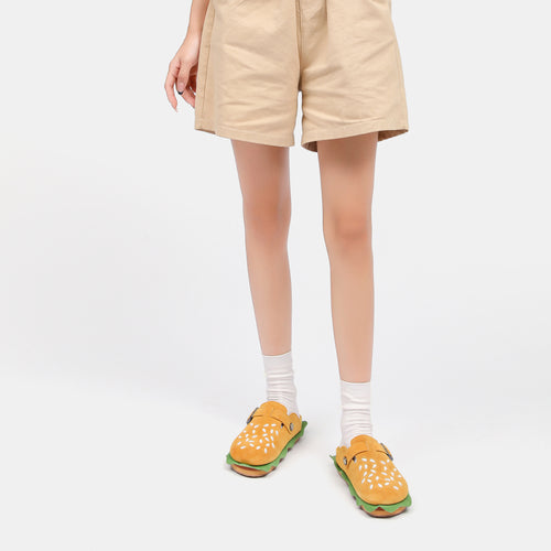 Hamburger Slippers
